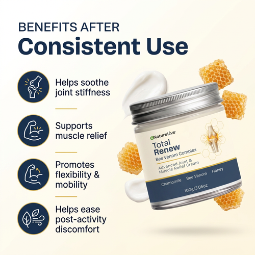 NatureLive Total Renew - Advanced Joint & Muscle Relief Cream